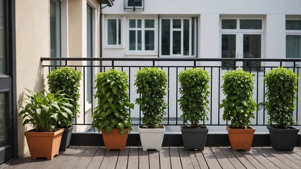 Transformez vos balcons: jardinière pour extérieur design