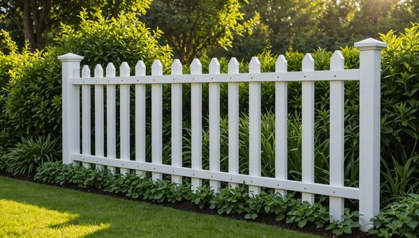 Clôture composite moderne : élégance et durabilité au jardin