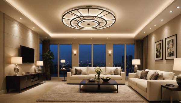 Les plafonniers salon : style et fonction pour votre espace